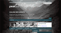 Desktop Screenshot of peak-service.com